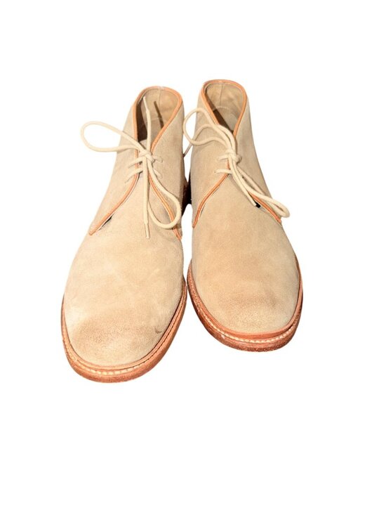 Frye & Co Paul Suede Chukka Tan Boots Mens 13D Preppy Old Money Luxury Boot Work main image 10